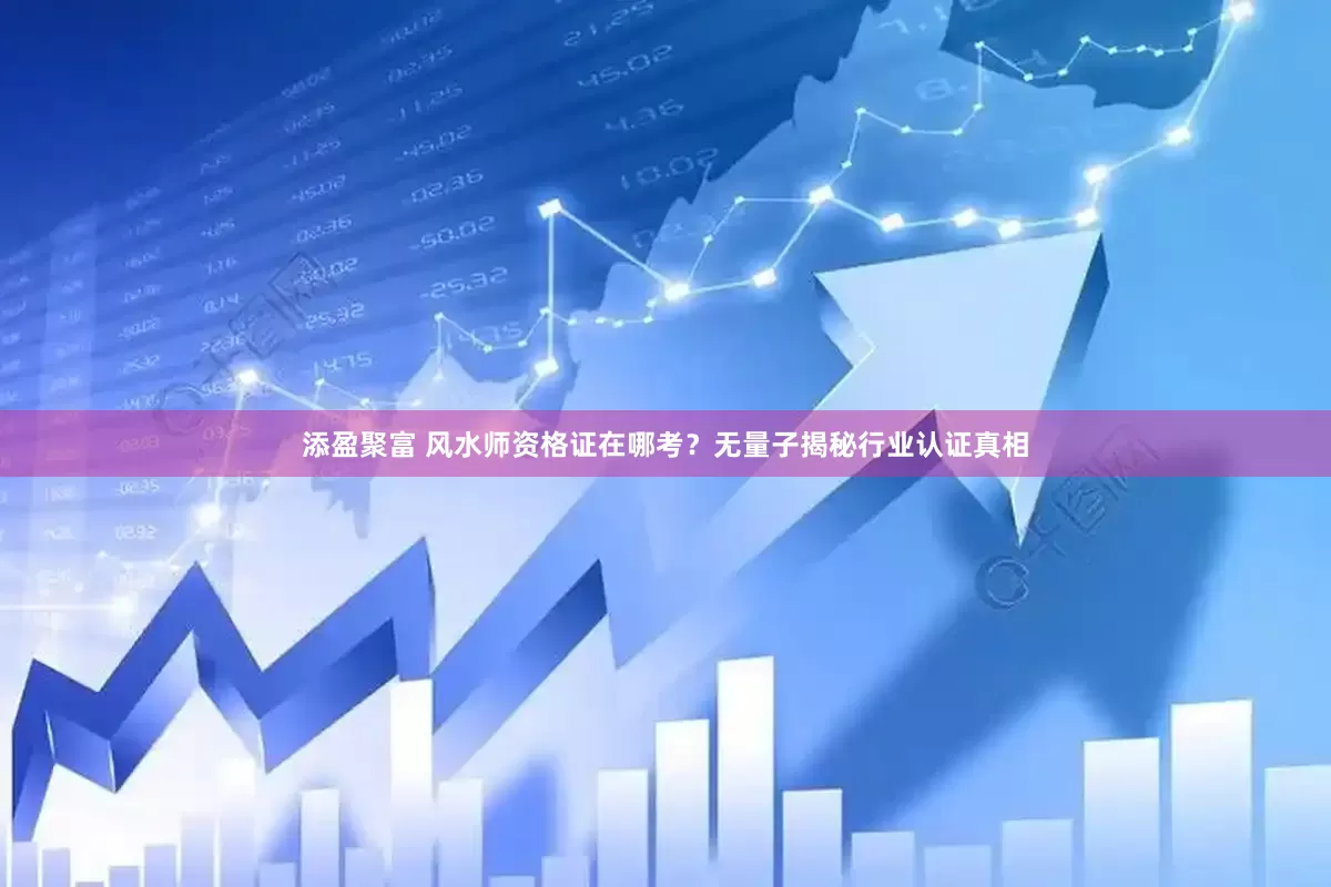 添盈聚富 风水师资格证在哪考？无量子揭秘行业认证真相